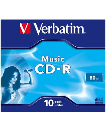 CD-R Verbatim Audio 700MB 16x 10szt. case nr 2