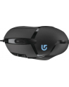 Mysz przewodowa Logitech optyczna G402 Hyperion Fury 4000dpi czarna - nr 65