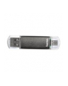 Hama Polska Flashdrive Leata Twin 64GB mikroUSB 2.0/USB 3.0 OTG czarny - nr 11