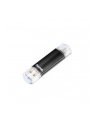 Hama Polska Flashdrive Leata Twin 64GB mikroUSB 2.0/USB 3.0 OTG czarny - nr 19