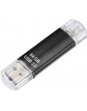 Hama Polska Flashdrive Leata Twin 64GB mikroUSB 2.0/USB 3.0 OTG czarny - nr 26
