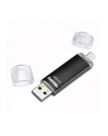 Hama Polska Flashdrive Leata Twin 64GB mikroUSB 2.0/USB 3.0 OTG czarny - nr 5