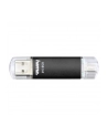 Hama Polska Flashdrive Leata Twin 64GB mikroUSB 2.0/USB 3.0 OTG czarny - nr 7