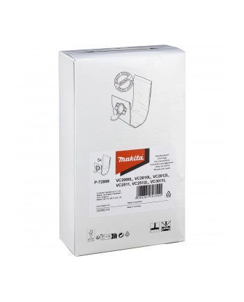 Makita Filter bag L 5pcs P-72899 nr 1