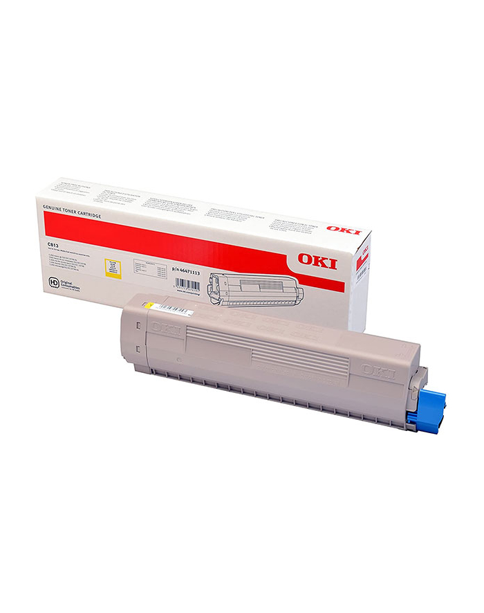 Toner OKI yellow | 5000str | C813 główny