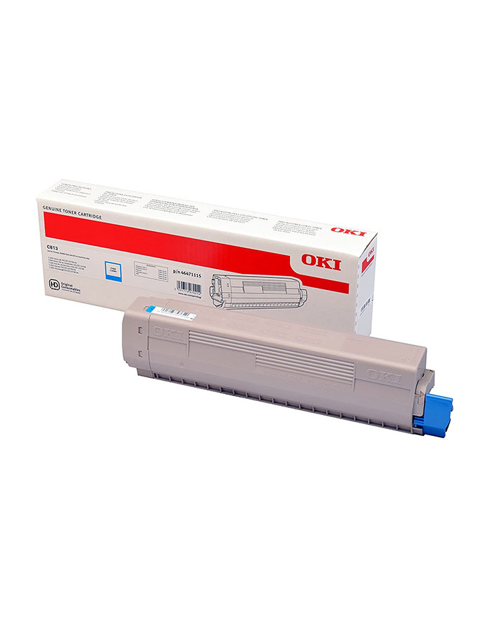 Toner OKI cyan | 5000str | C813 główny