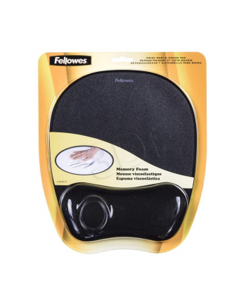 Fellowes podkładka pod mysz 200x20x230mm (pianka czarna)