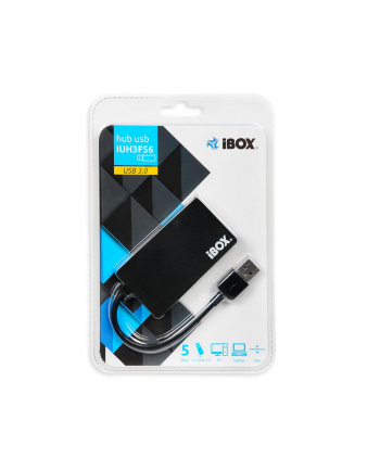 Koncentrator USB I-Box IUH3F56 4-PORTY  SLIM