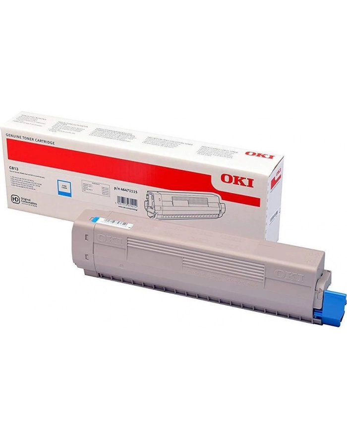 Toner OKI cyan | 5000str | C813 główny