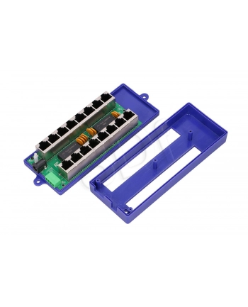 EXTRALINK 8 Port 802.3af PoE Injector 1 GbE 12v~57v DC nr 1