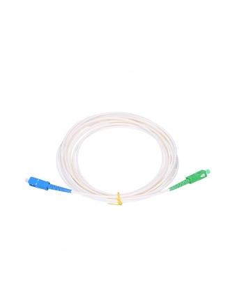EXTRALINK PATCHCORD EASY FLEX SC/UPC-SC/APC G657B3 LSZH 3.0MM 20M WHITE CABLE nr 2