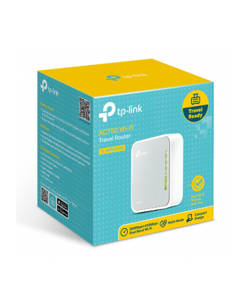 TP-LINK WR902AC router WiFi AC750 1xWAN/LAN 1USB