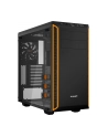 be quiet! PURE BASE 600 Window - black/orange - nr 100