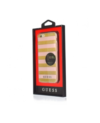 Etui GUHCP6STGPI hardcase iPhone 6/6s różowy Ethnic Chic Stripes 3D