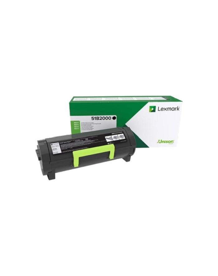 Toner Lexmark zwrotny black | 2500 str | MS/MX3/4/5/617 główny