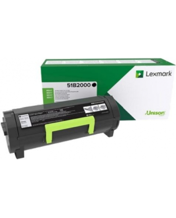 Toner Lexmark zwrotny black | 2500 str | MS/MX3/4/5/617