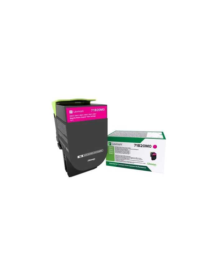 Toner Lexmark magenta zwrotny | 2300 str | CS/CX3/4/517 główny