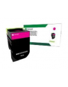 Toner Lexmark magenta zwrotny | 2300 str | CS/CX3/4/517 - nr 18