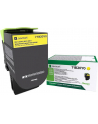 Toner Lexmark yellow zwrotny | 2300 str | CS/CX3/4/517 - nr 8
