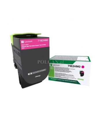 Toner Lexmark magenta zwrotny | 3500 str | CS/CX4/517