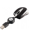 Mysz Verbatim Travel optyczna czarna zwijany kabel - nr 38