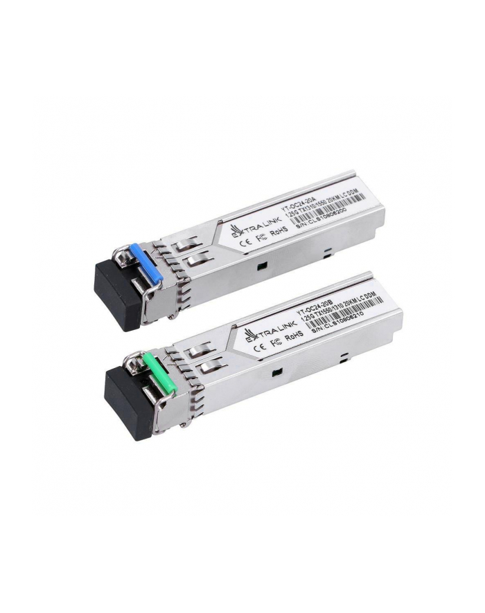 EXTRALINK SFP 1.25G WDM 1310/1550NM SM 3KM LC - PAIR główny