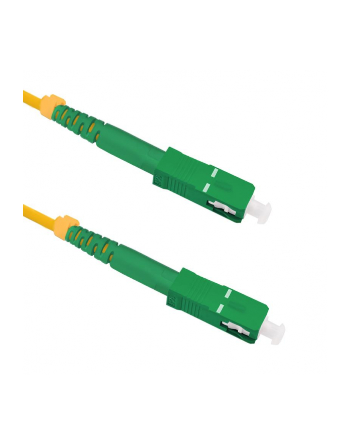 Qoltec Optic Patchcord SC/APC-SC/APC simplex SM 9/125 G652D 15m główny