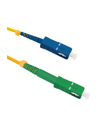 Qoltec Optic Patchcord SC/APC - SC/UPC simplex SM 9/125 G652D 2m