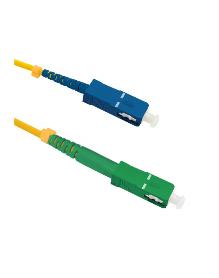Qoltec Optic Patchcord SC/APC - SC/UPC simplex SM 9/125 G652D 7m główny