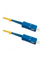 Qoltec Optic Patchcord SC/UPC - SC/UPC simplex SM 9/125 G652D 2m - nr 1