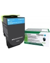 Toner Lexmark cyan zwrotny | 3500 str | CS/CX4/517 - nr 12