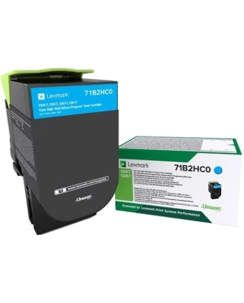 Toner Lexmark cyan zwrotny | 3500 str | CS/CX4/517 nr 2