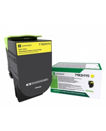 Toner Lexmark yellow zwrotny | 3500 str | CS/CX4/517 nr 2