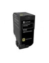 Toner CS720, CS725 YE 3K 74C20Y0 - nr 7