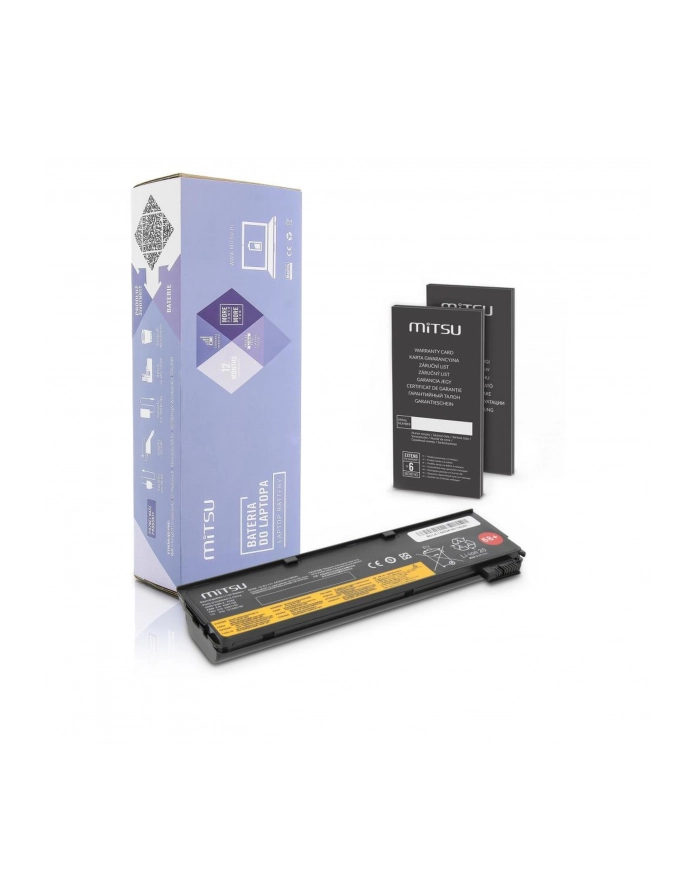 Mitsu Bateria do Lenovo T440, X240 (4400 mAh) główny