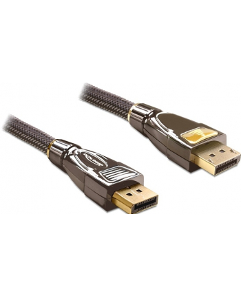 Delock Kabel Displayport 1.2 męski > Displayport męski 4K 1m PREMIUM