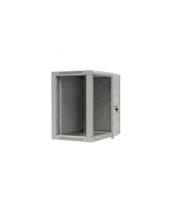 Netrack szafa wisząca 19'', 12U/600x450mm – popiel, drzwi szklane, otwierane boki nr 2