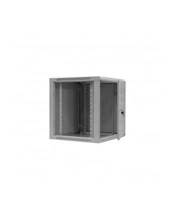 Netrack szafa wisząca 19'', 12U/600x600mm – popiel, drzwi szklane, otwierane boki nr 2