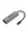 i-tec USB-C Metal 3-portowy HUB z adapterem Gigabit Ethernet - nr 13