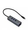 i-tec USB-C Metal 3-portowy HUB z adapterem Gigabit Ethernet - nr 15