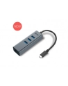 i-tec USB-C Metal 3-portowy HUB z adapterem Gigabit Ethernet - nr 19