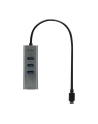 i-tec USB-C Metal 3-portowy HUB z adapterem Gigabit Ethernet - nr 47
