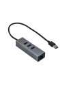 i-tec USB 3.0 Metal 3-portowy HUB z adapterem Gigabit Ethernet - nr 3