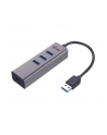 i-tec USB 3.0 Metal 3-portowy HUB z adapterem Gigabit Ethernet - nr 4
