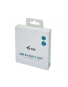 i-tec USB 3.0 Metal 3 port HUB Gigabit Ethernet 1x USB 3.0 do RJ-45 3x USB 3.0 - nr 11