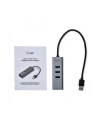 i-tec USB 3.0 Metal 3 port HUB Gigabit Ethernet 1x USB 3.0 do RJ-45 3x USB 3.0 - nr 12