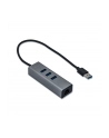 i-tec USB 3.0 Metal 3 port HUB Gigabit Ethernet 1x USB 3.0 do RJ-45 3x USB 3.0 - nr 14