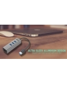 i-tec USB 3.0 Metal 3 port HUB Gigabit Ethernet 1x USB 3.0 do RJ-45 3x USB 3.0 - nr 18