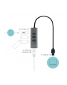 i-tec USB 3.0 Metal 3 port HUB Gigabit Ethernet 1x USB 3.0 do RJ-45 3x USB 3.0 - nr 19