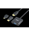 Unitek Adapter mini/micro HDMI to VGA + audio, Y-6355 - nr 6